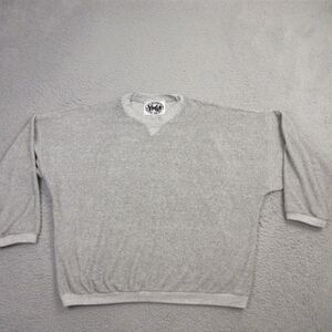 Vintage YMLA Terry Cloth T-Shirt size M Body Building Gym Lift Workout Retro 80s